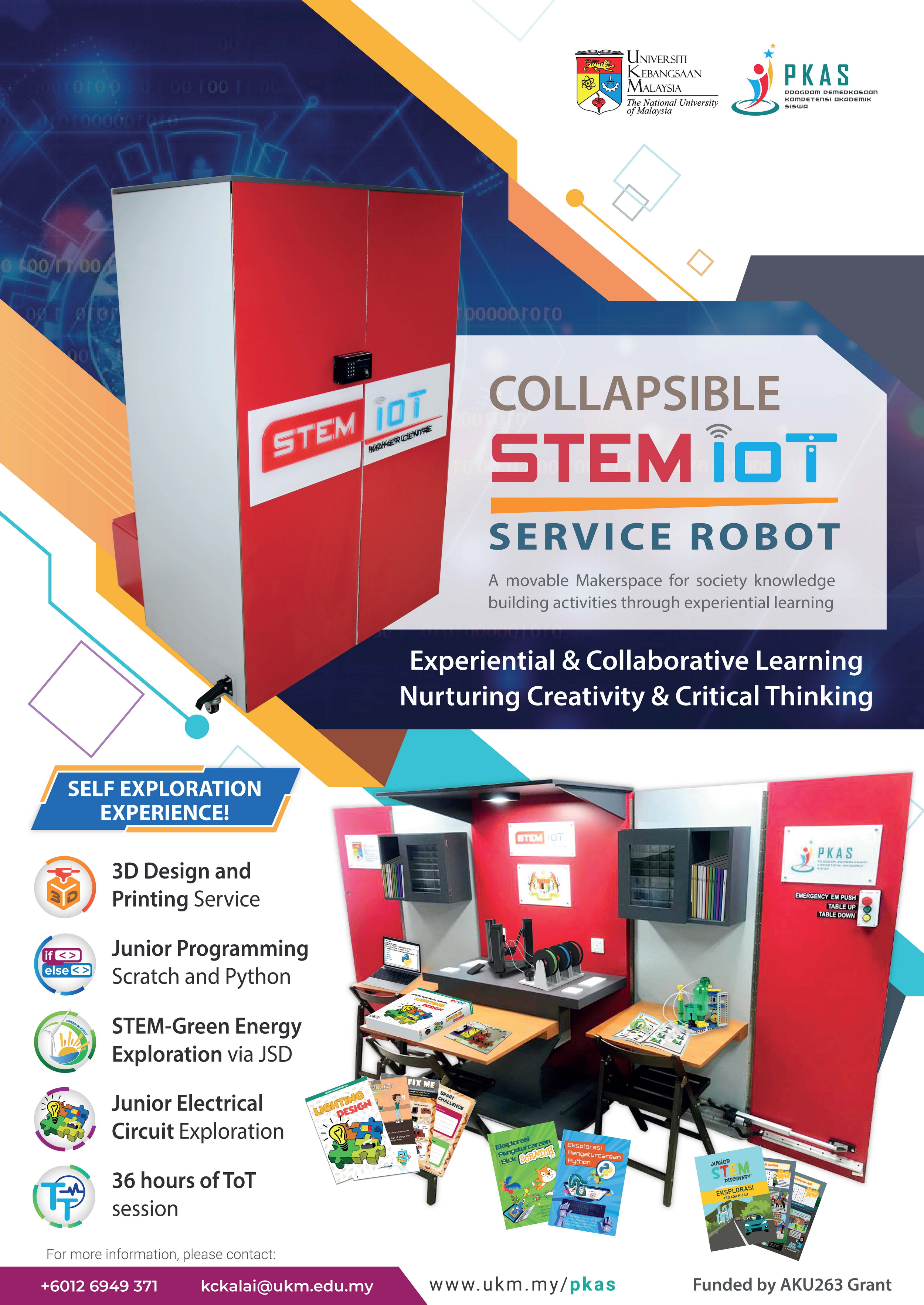 STEM-IoT Service Robot